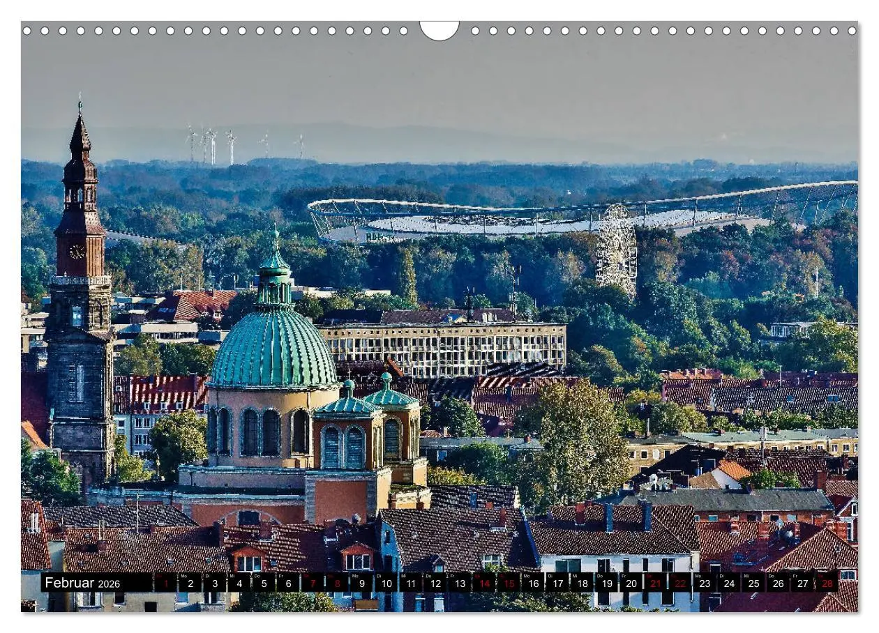 Bild: 9783457884560 | Hannover - Luftige Einblicke (Wandkalender 2026 DIN A3 quer),...