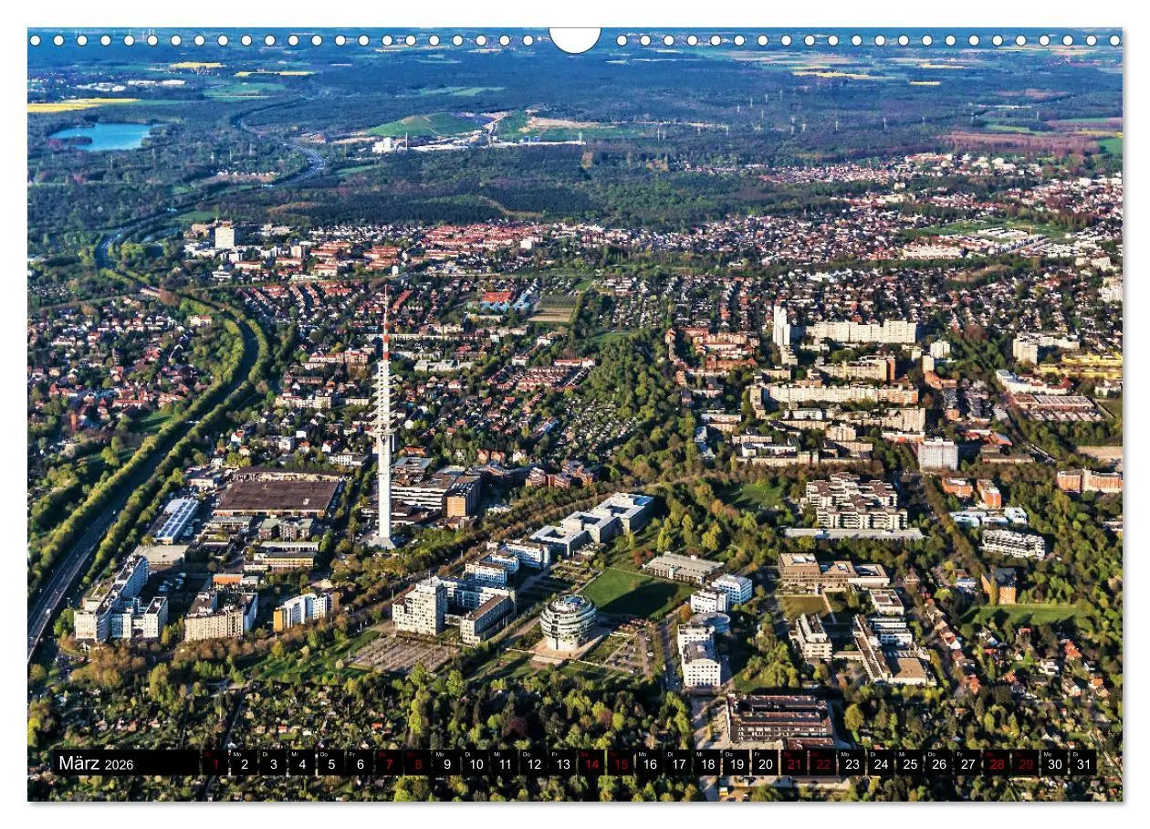 Bild: 9783457884560 | Hannover - Luftige Einblicke (Wandkalender 2026 DIN A3 quer),...