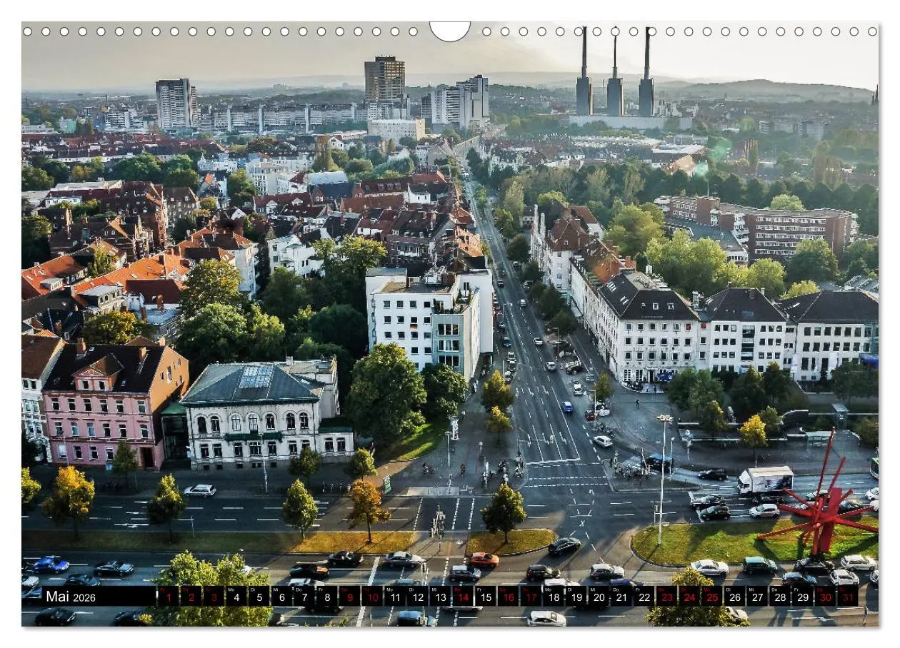 Bild: 9783457884560 | Hannover - Luftige Einblicke (Wandkalender 2026 DIN A3 quer),...