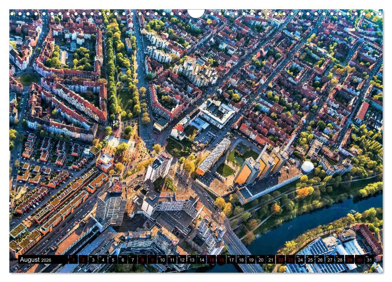 Bild: 9783457884560 | Hannover - Luftige Einblicke (Wandkalender 2026 DIN A3 quer),...