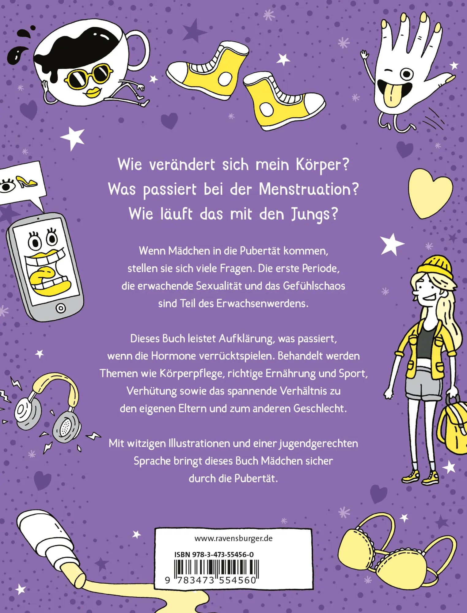 Rückseite: 9783473554560 | Nur für Girls - Alles was du wissen musst | Lizzie Cox | Taschenbuch