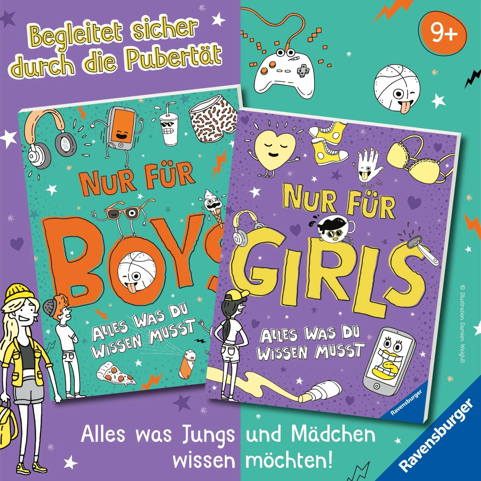 Bild: 9783473554560 | Nur für Girls - Alles was du wissen musst | Lizzie Cox | Taschenbuch