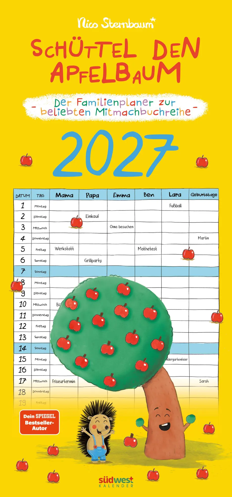 Cover: 9783517104560 | Schüttel den Apfelbaum - der Familienplaner zur beliebten...