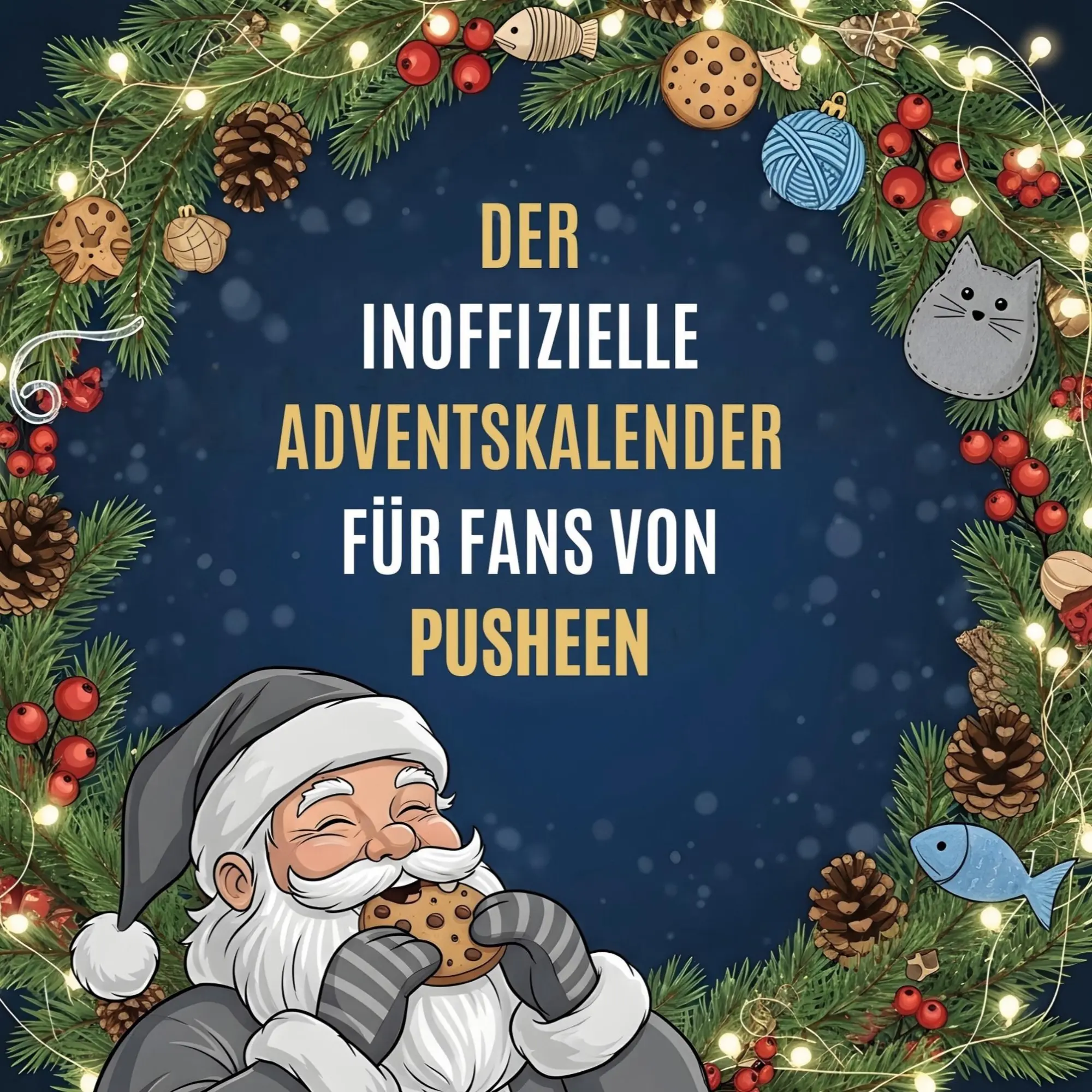 Cover: 9783695314560 | Der inoffizielle Adventskalender für Fans von Pusheen | Amelia Keller