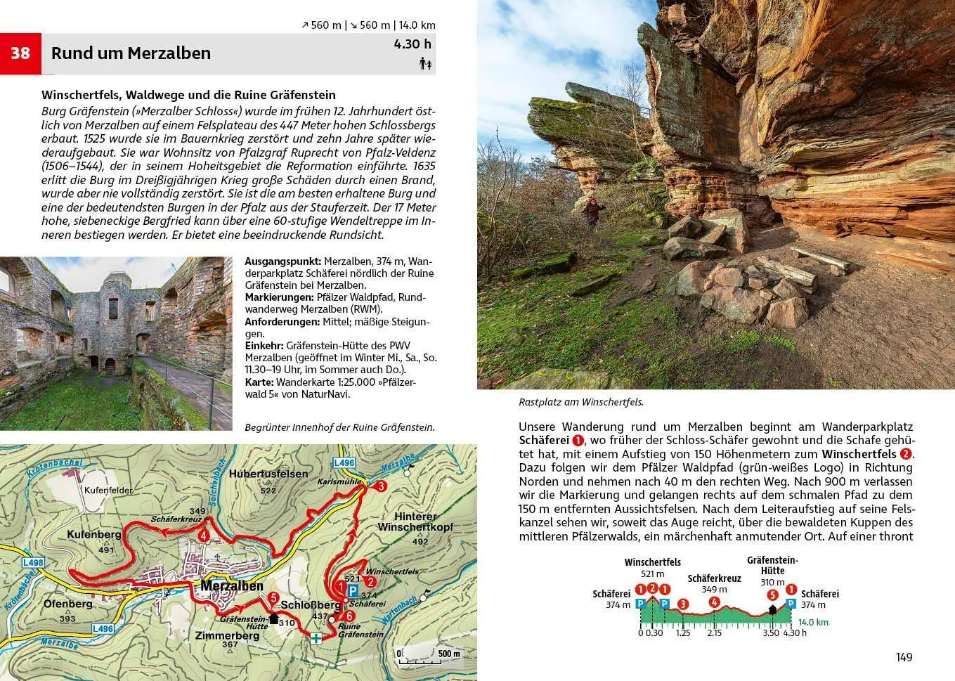 Bild: 9783763314560 | ROTHER Wanderführer Pfälzerwald und Deutsche Weinstraße | Titz | Buch