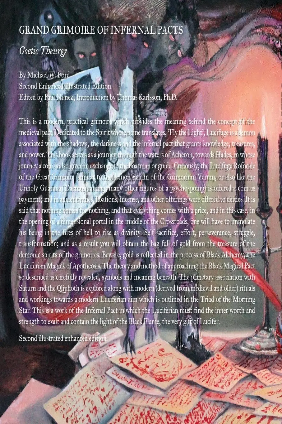 Rückseite: 9781387474660 | Grand Grimoire of Infernal Pacts | Goetic Theurgy | Michael W. Ford