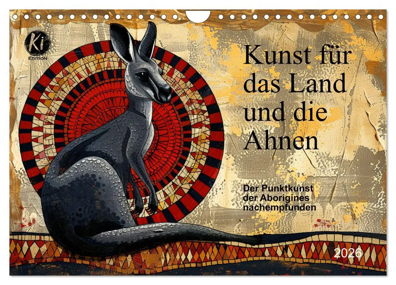 Cover: 9783457324660 | Kunst für das Land und die Ahnen (Wandkalender 2026 DIN A4 quer),...