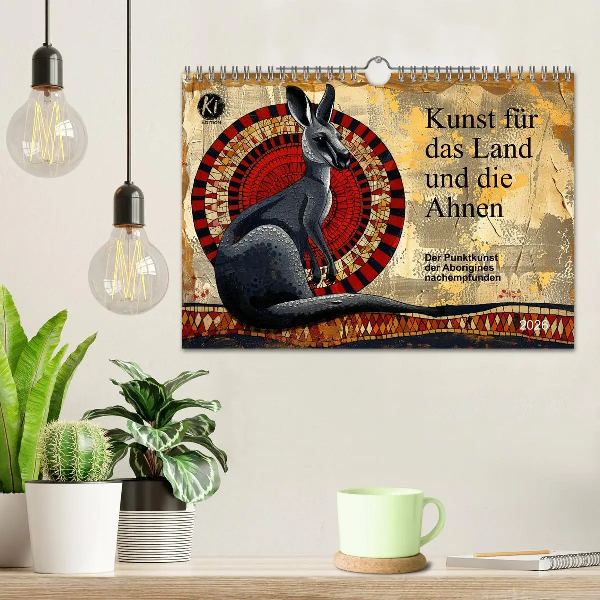 Bild: 9783457324660 | Kunst für das Land und die Ahnen (Wandkalender 2026 DIN A4 quer),...
