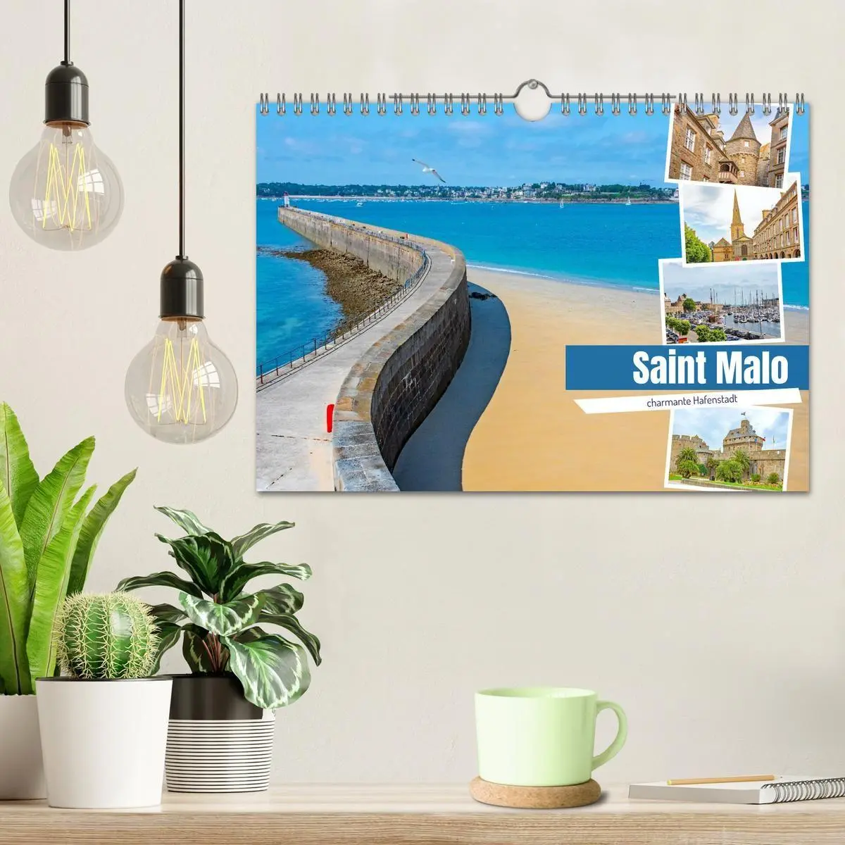 Bild: 9783516654660 | Saint Malo - charmante Hafenstadt (Wandkalender 2026 DIN A4 quer),...