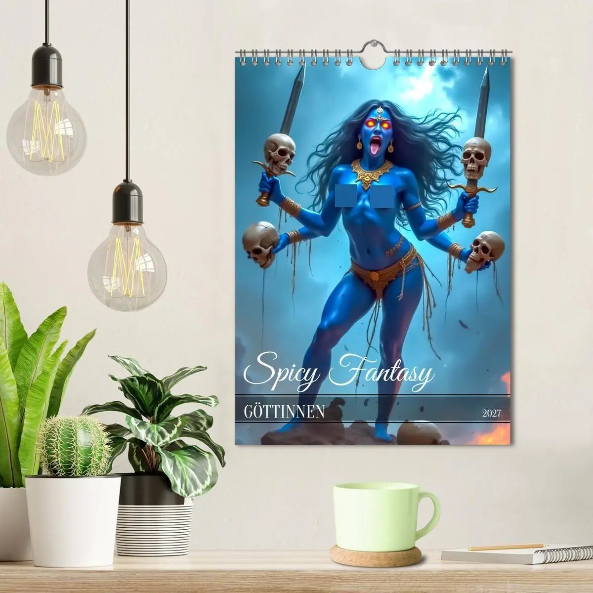 Bild: 9783516964660 | Spicy Fantasy - Göttinnen (Wandkalender 2027 DIN A4 hoch), CALVENDO...