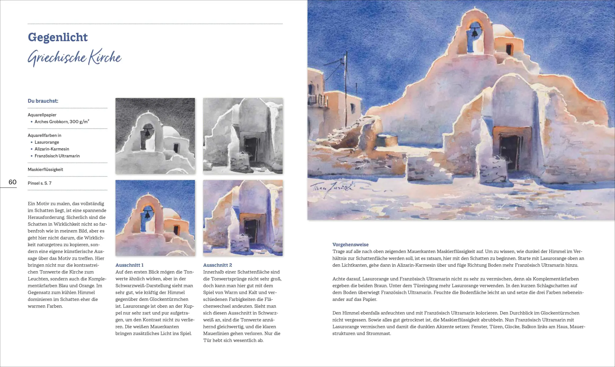 Bild: 9783862304660 | Mein Atelier Aquarellmalerei Licht &amp; Schatten | Kristina Jurick | Buch