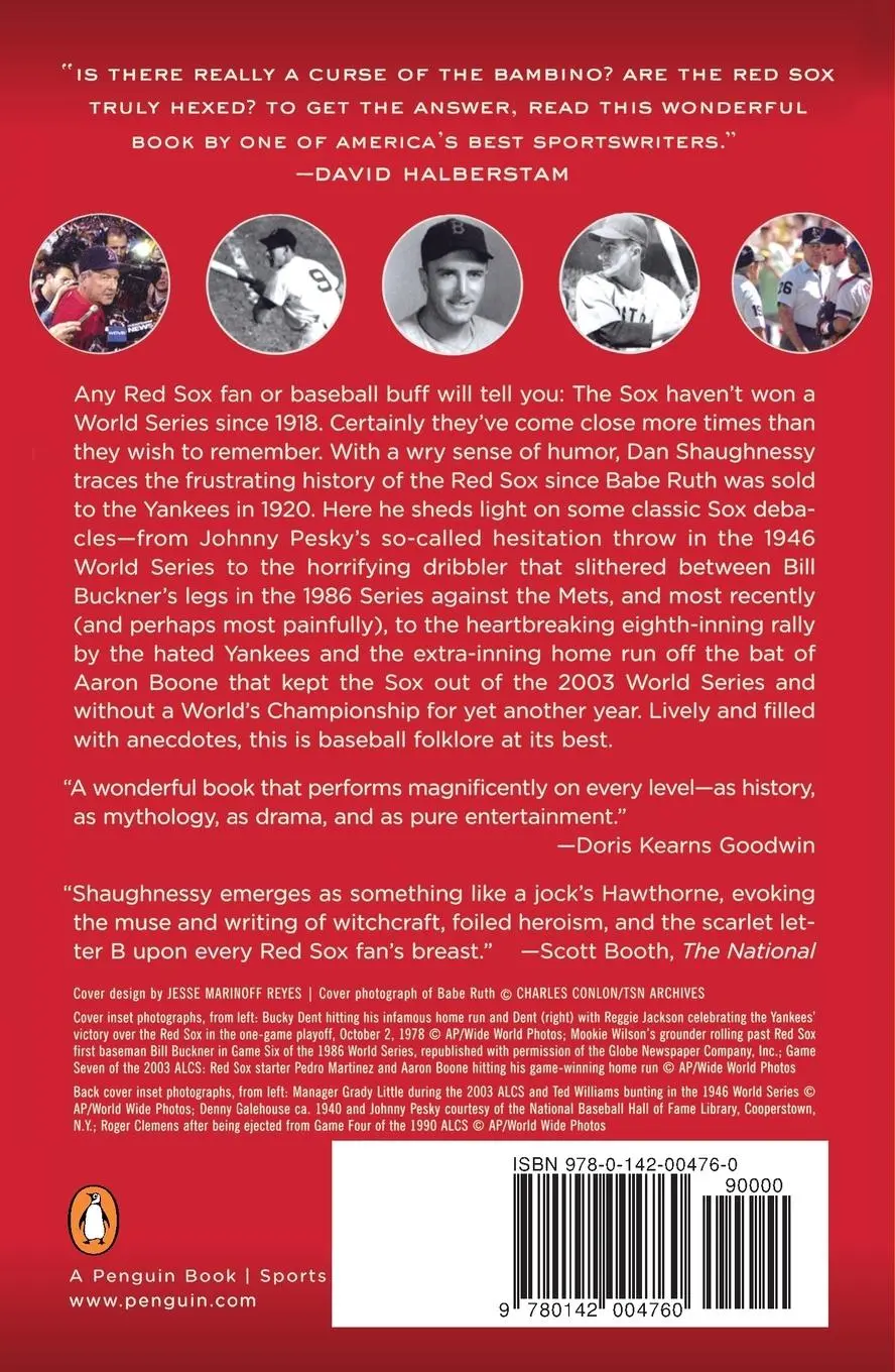 Rückseite: 9780142004760 | The Curse of the Bambino | Dan Shaughnessy | Taschenbuch | Englisch