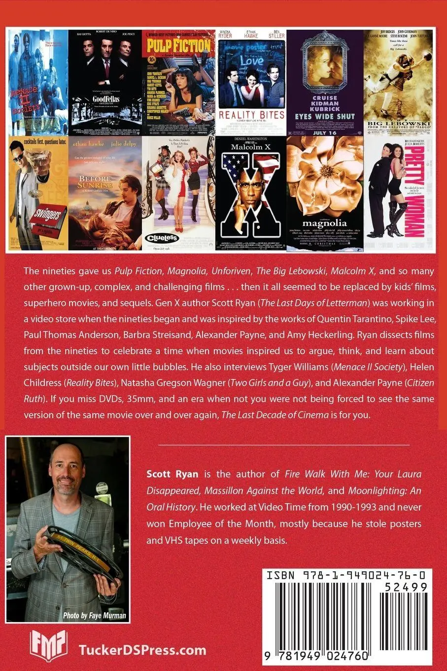 Rückseite: 9781949024760 | The Last Decade of Cinema | 55 Films from the 90s | Scott Ryan | Buch