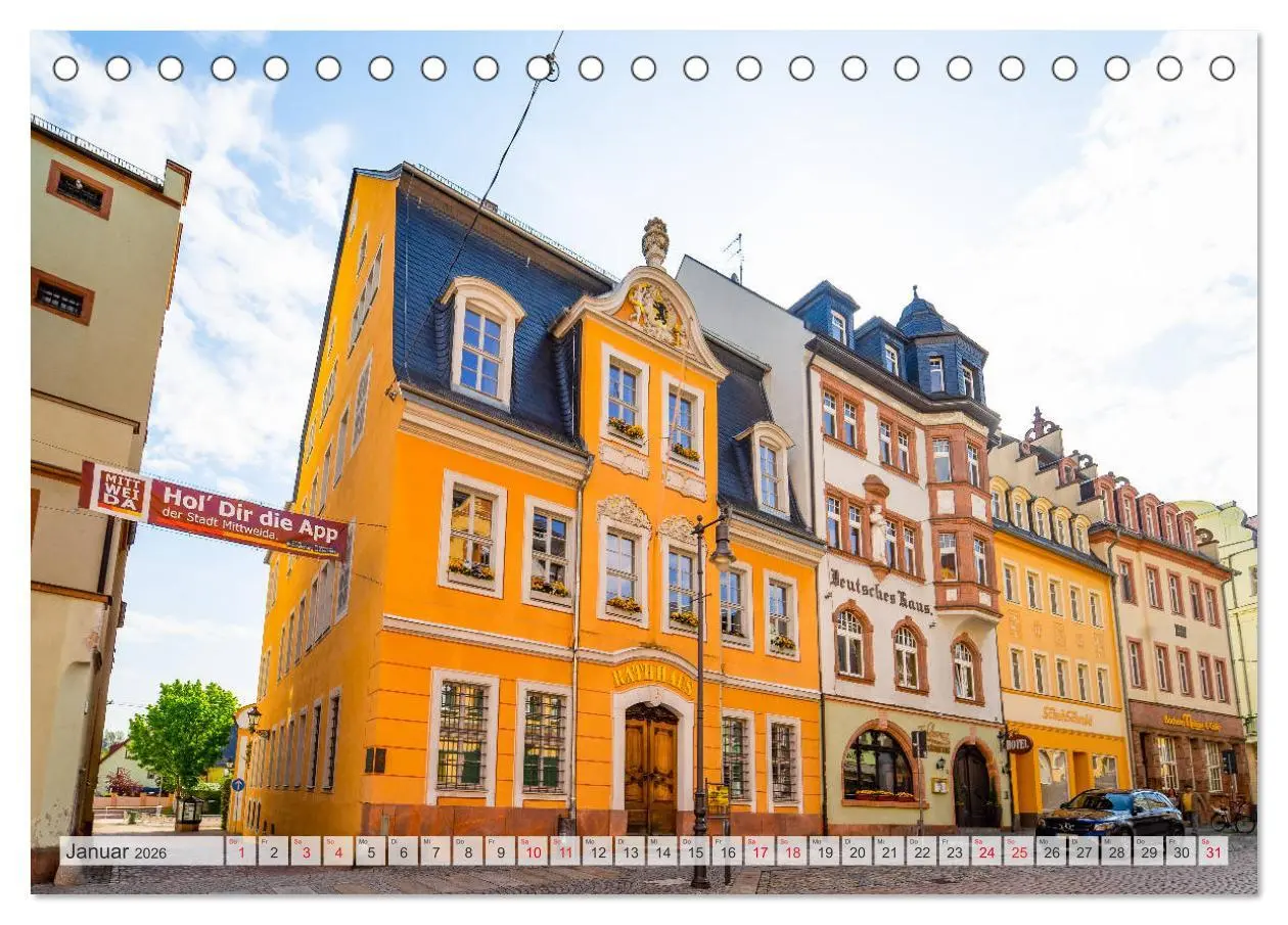Bild: 9783457794760 | Mittweida Impressionen (Tischkalender 2026 DIN A5 quer), CALVENDO...