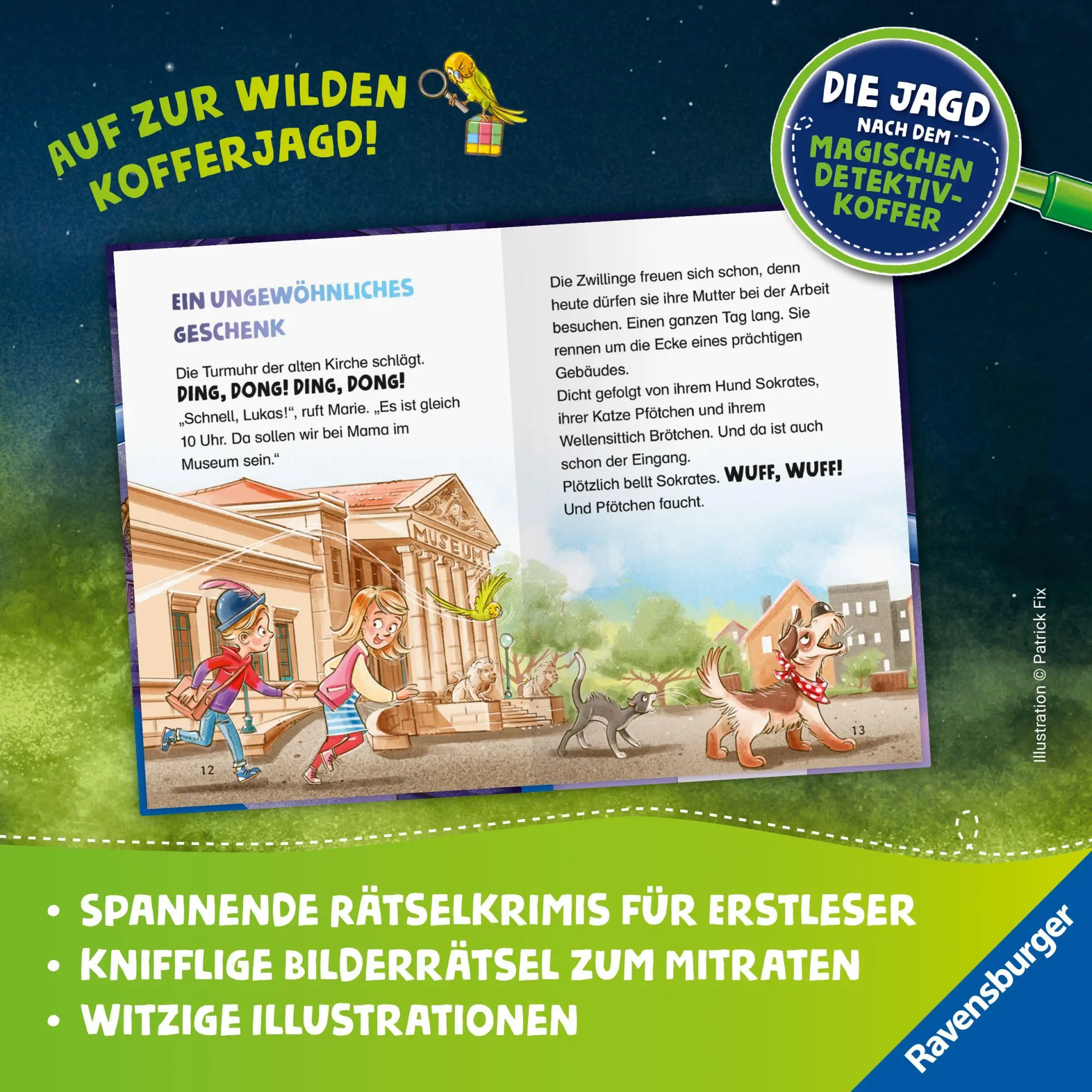Bild: 9783473464760 | Die Jagd nach dem magischen Detektivkoffer, Band 5 - Goldraub im...