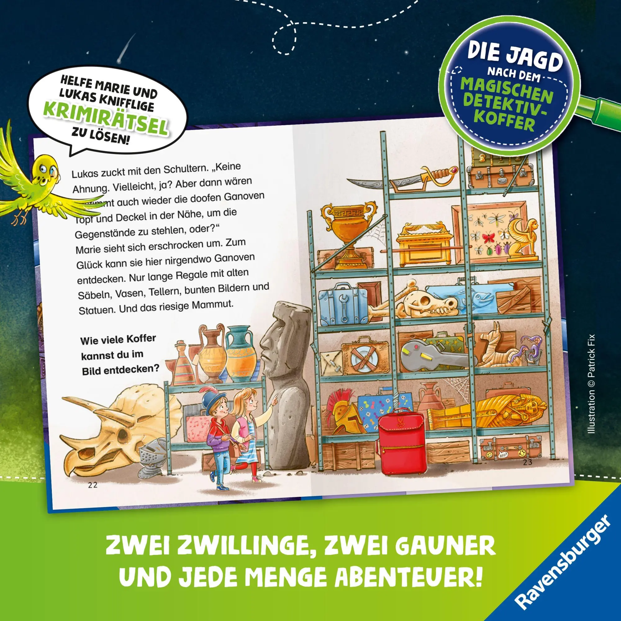Bild: 9783473464760 | Die Jagd nach dem magischen Detektivkoffer, Band 5 - Goldraub im...