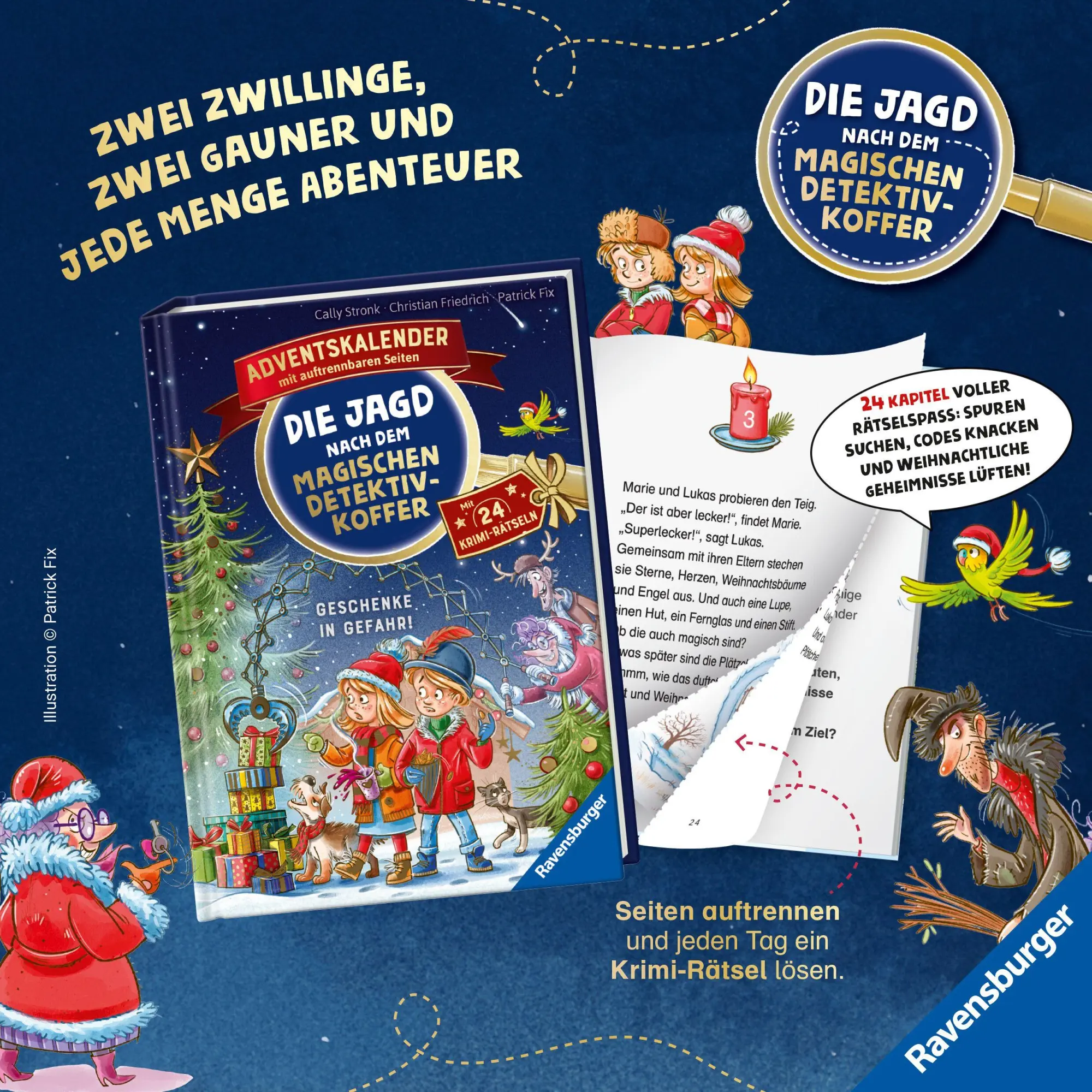 Bild: 9783473464760 | Die Jagd nach dem magischen Detektivkoffer, Band 5 - Goldraub im...
