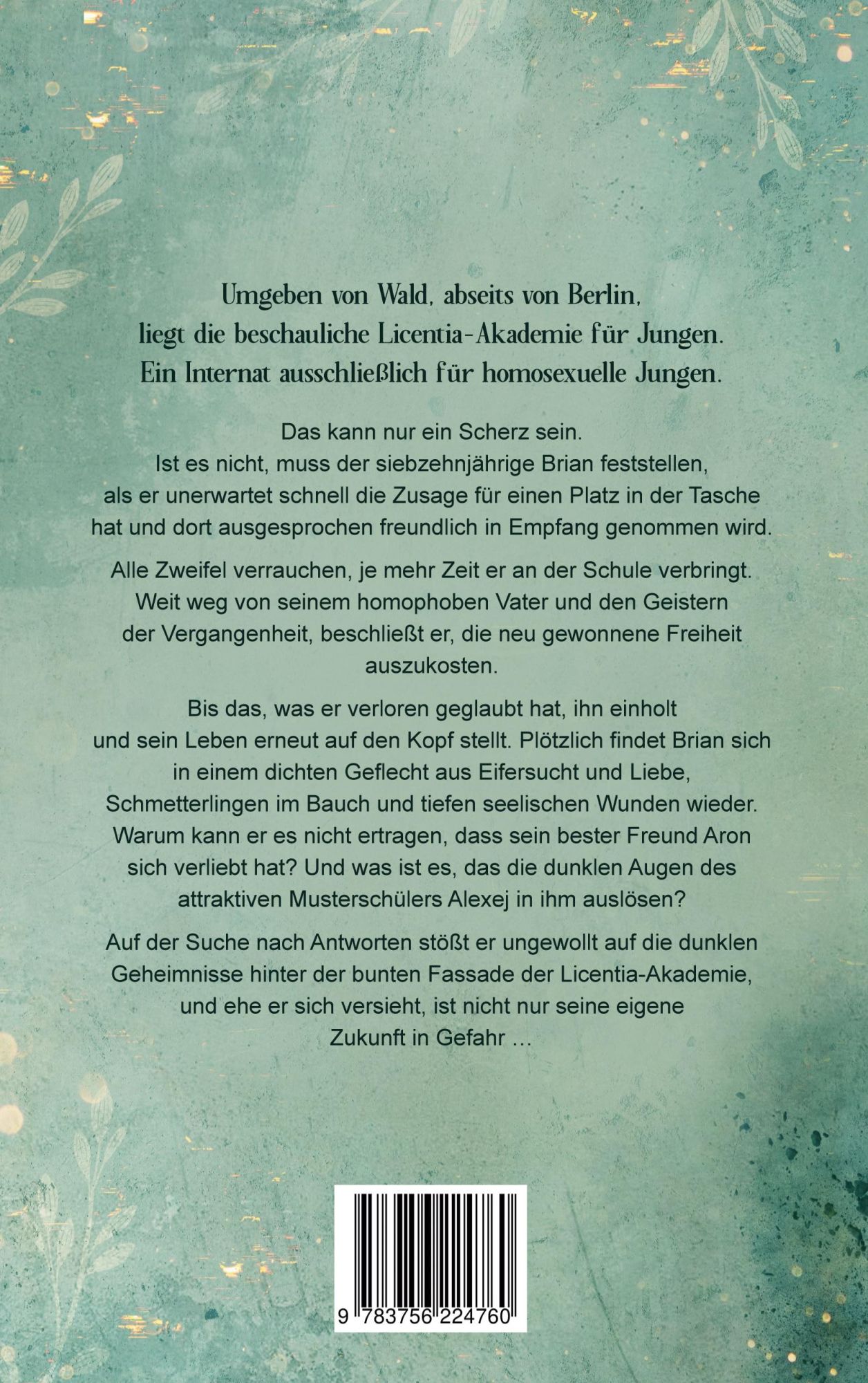 Rückseite: 9783756224760 | Mister Liberty | Band 1 der LGBTQ+ Dark Academia-Reihe | Levi Elliott