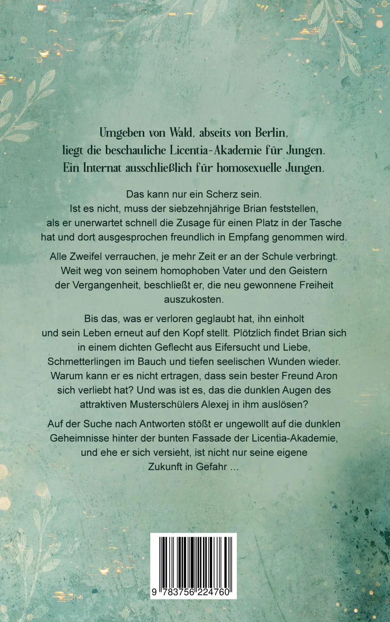 Rückseite: 9783756224760 | Mister Liberty | Band 1 der LGBTQ+ Dark Academia-Reihe | Levi Elliott