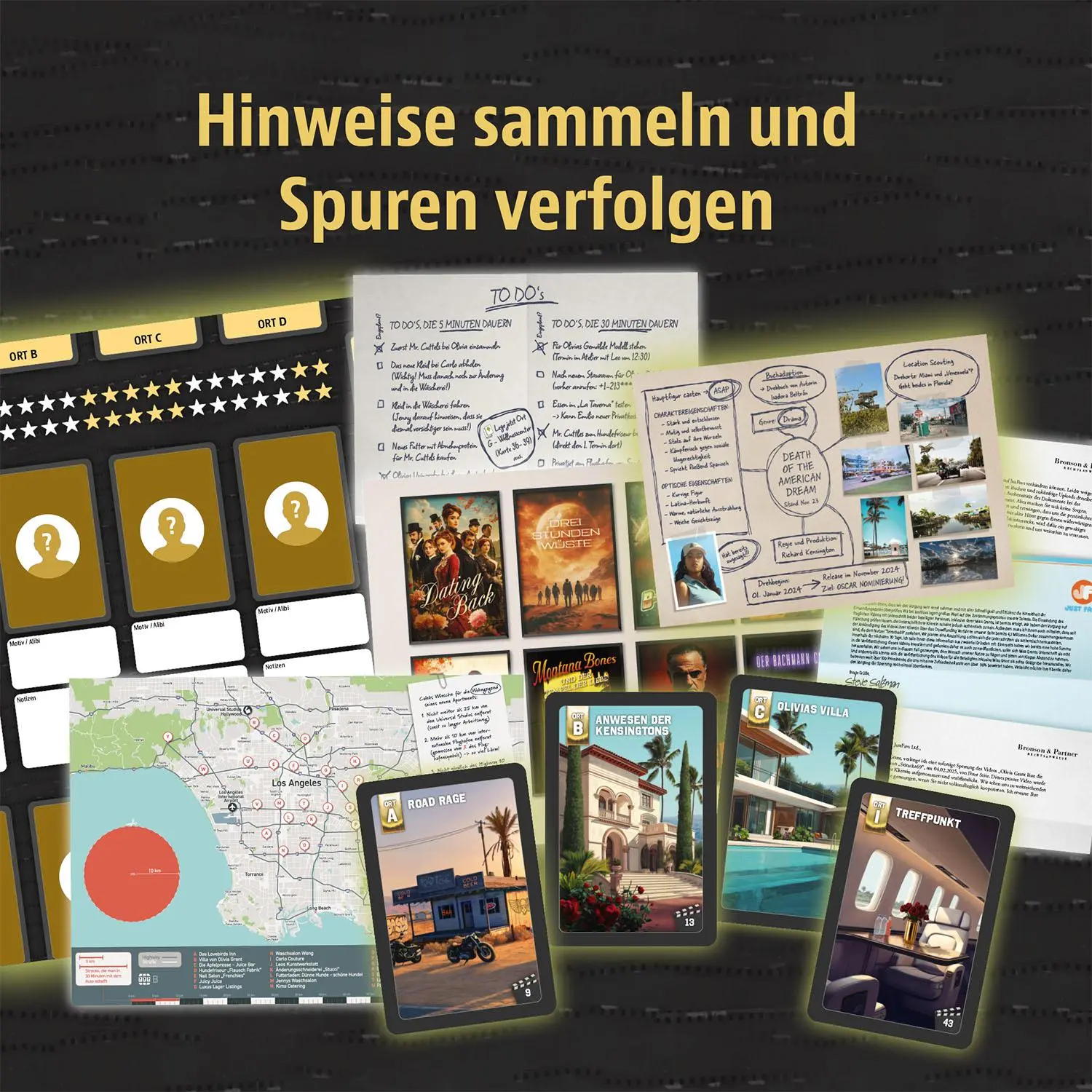 Bild: 4002051684860 | Masters of Crime: Hollywood | Spiel | Wiechens | Spiel | 684860 | 2025