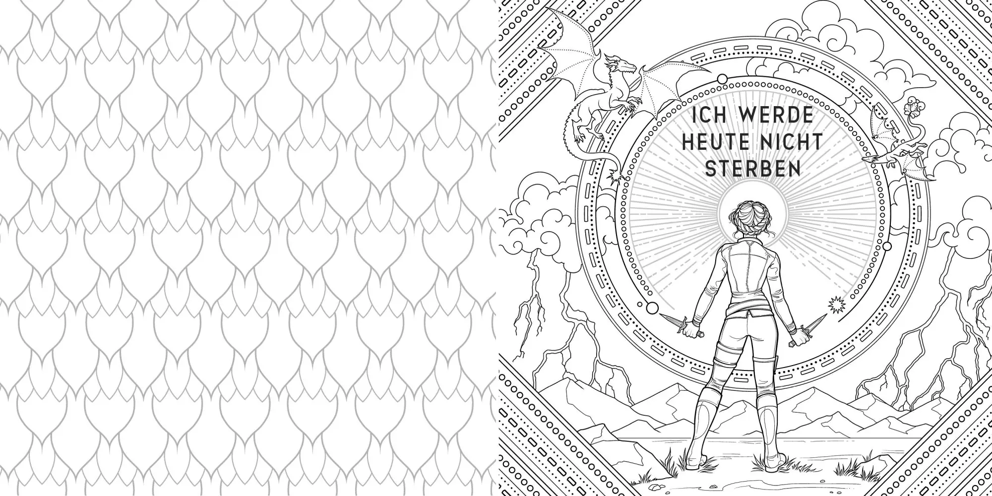 Bild: 9783423264860 | Fourth Wing: Das offizielle Mal- und Stickerbuch | Rebecca Yarros