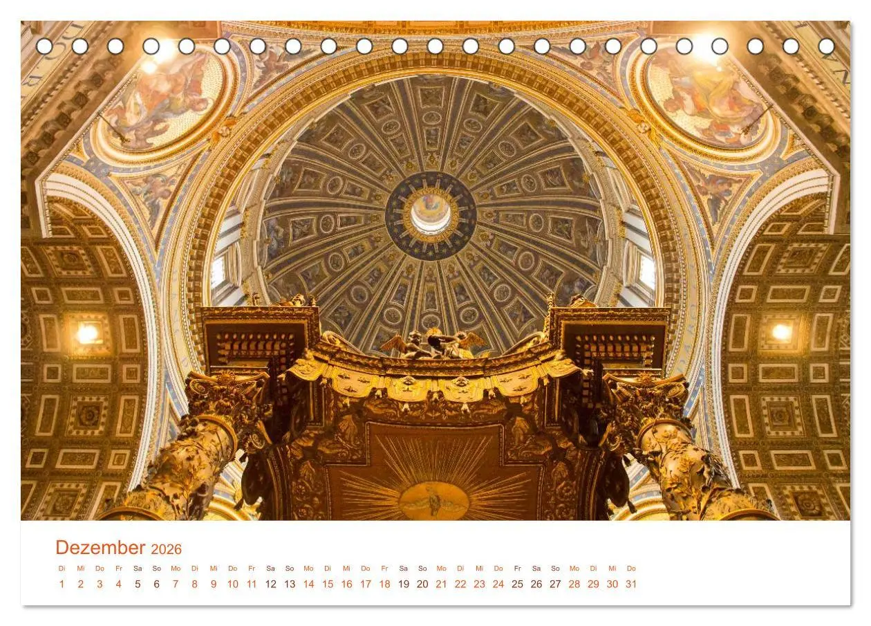 Bild: 9783516184860 | Rom (Tischkalender 2026 DIN A5 quer), CALVENDO Monatskalender | Bücker