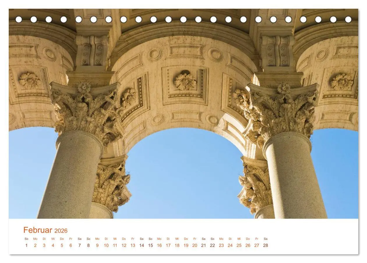 Bild: 9783516184860 | Rom (Tischkalender 2026 DIN A5 quer), CALVENDO Monatskalender | Bücker