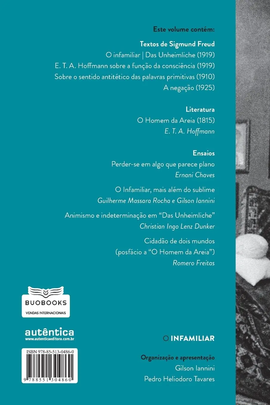 Rückseite: 9788551304860 | Freud - O infamiliar [Das Unheimliche] ¿ Edição comemorativa...