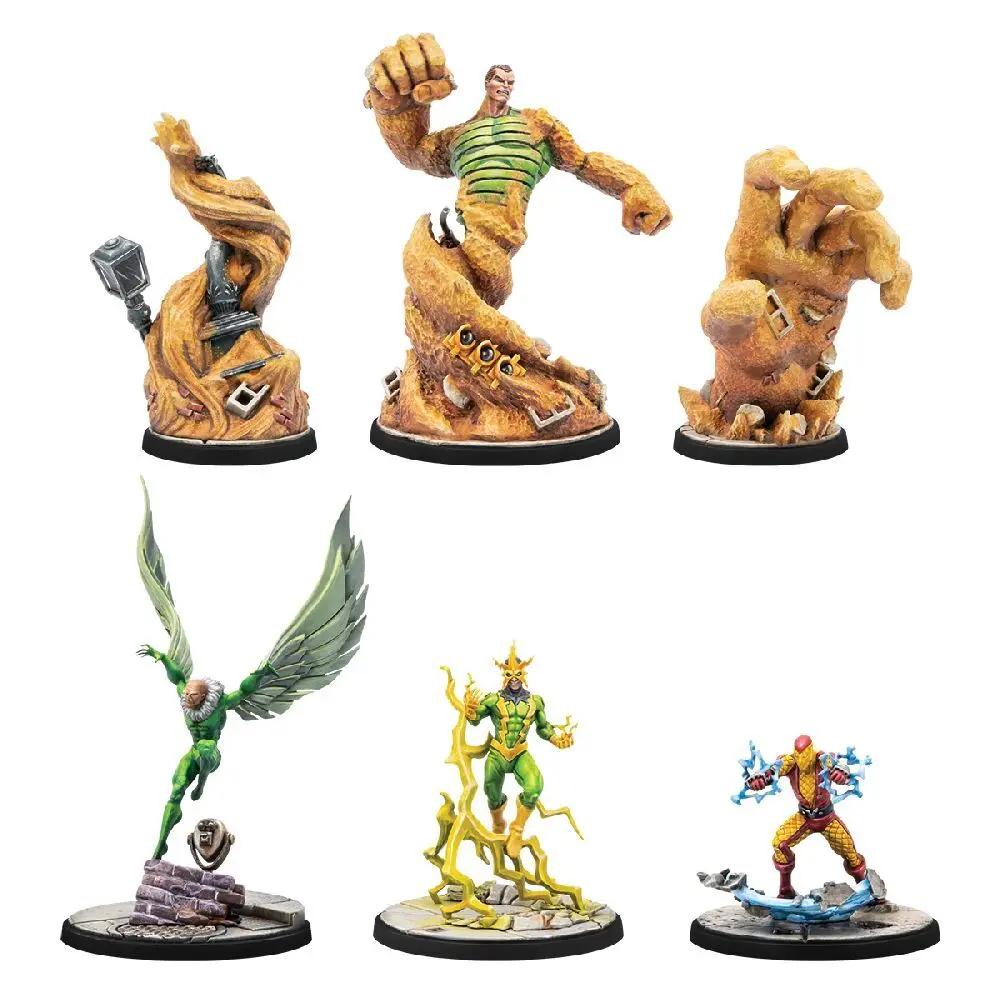 Bild: 841333124960 | Marvel: Crisis Protocol Electro, Sandman, Shocker &amp; Vulture | Spiel