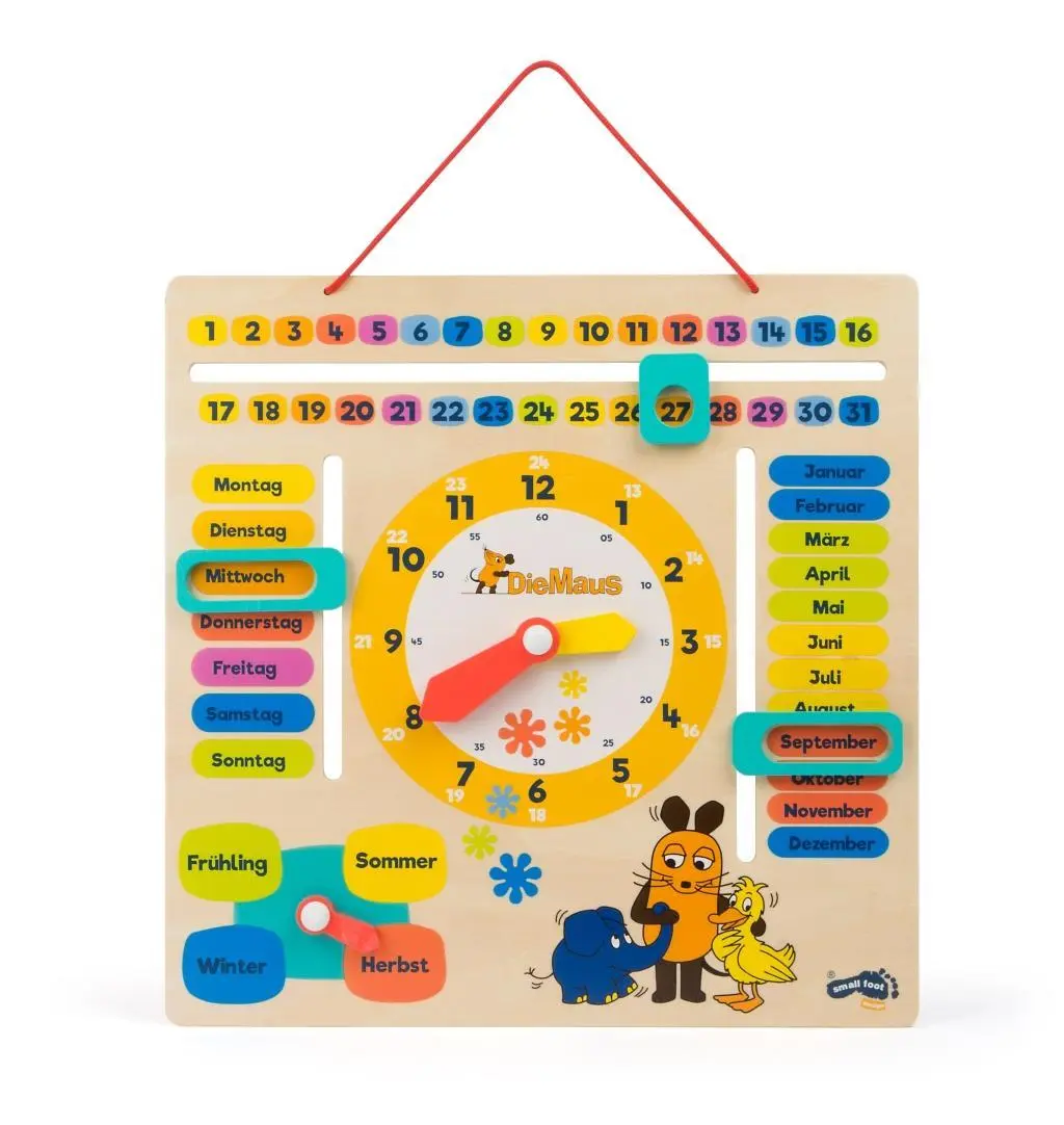Cover: 4020972104960 | Die Maus Lernuhr mit Kalender | Spiel | Brettspiel | 10496 | Deutsch