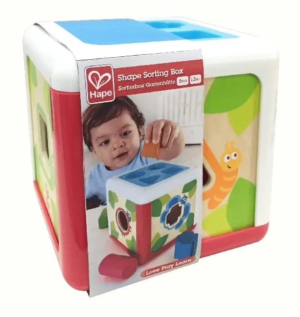 Cover: 6943478024960 | Hape Sortierbox "Gartenhütte" | In Kartonage mit Plastiksichtfenster