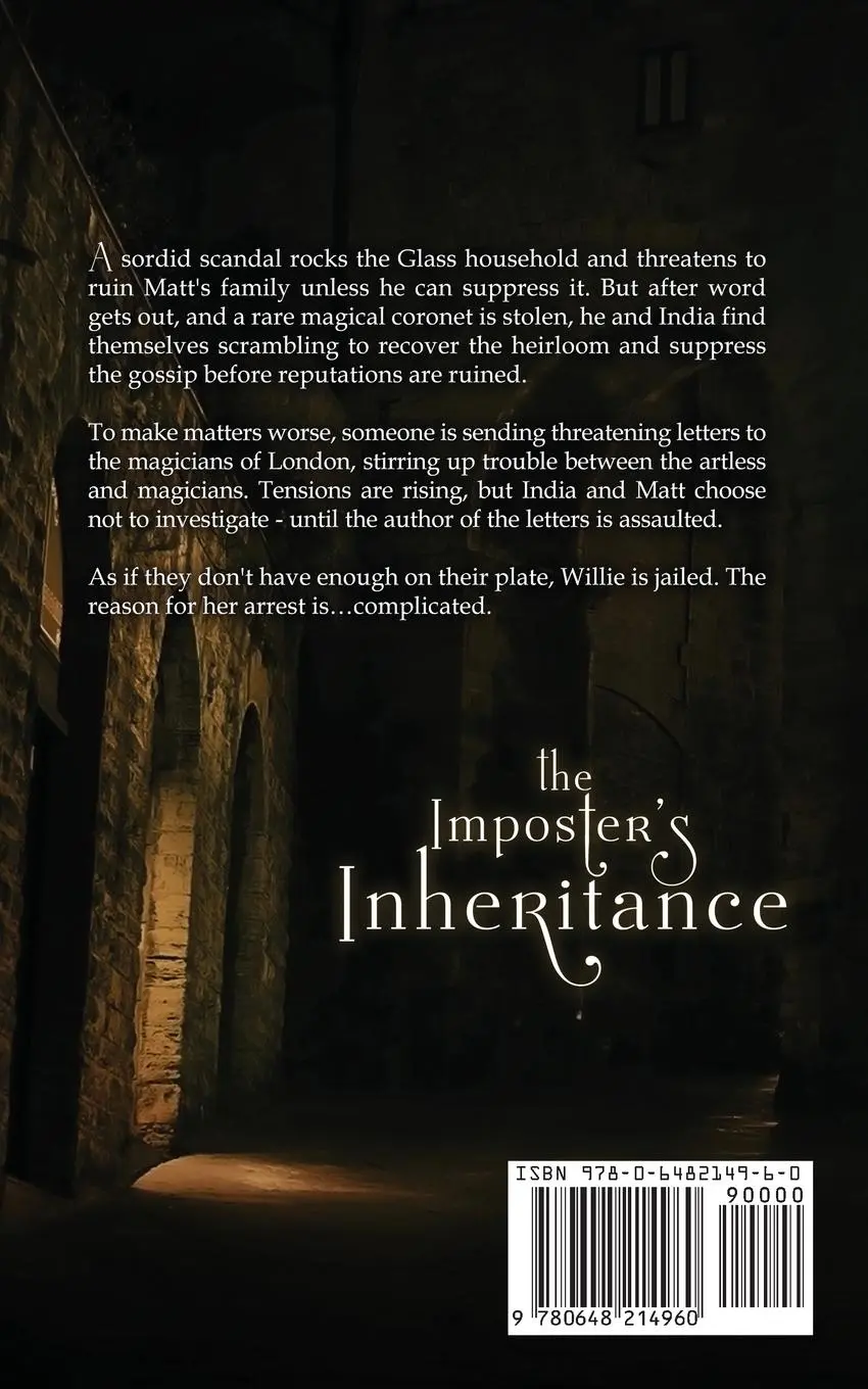 Rückseite: 9780648214960 | The Imposter's Inheritance | C. J. Archer | Taschenbuch | Englisch