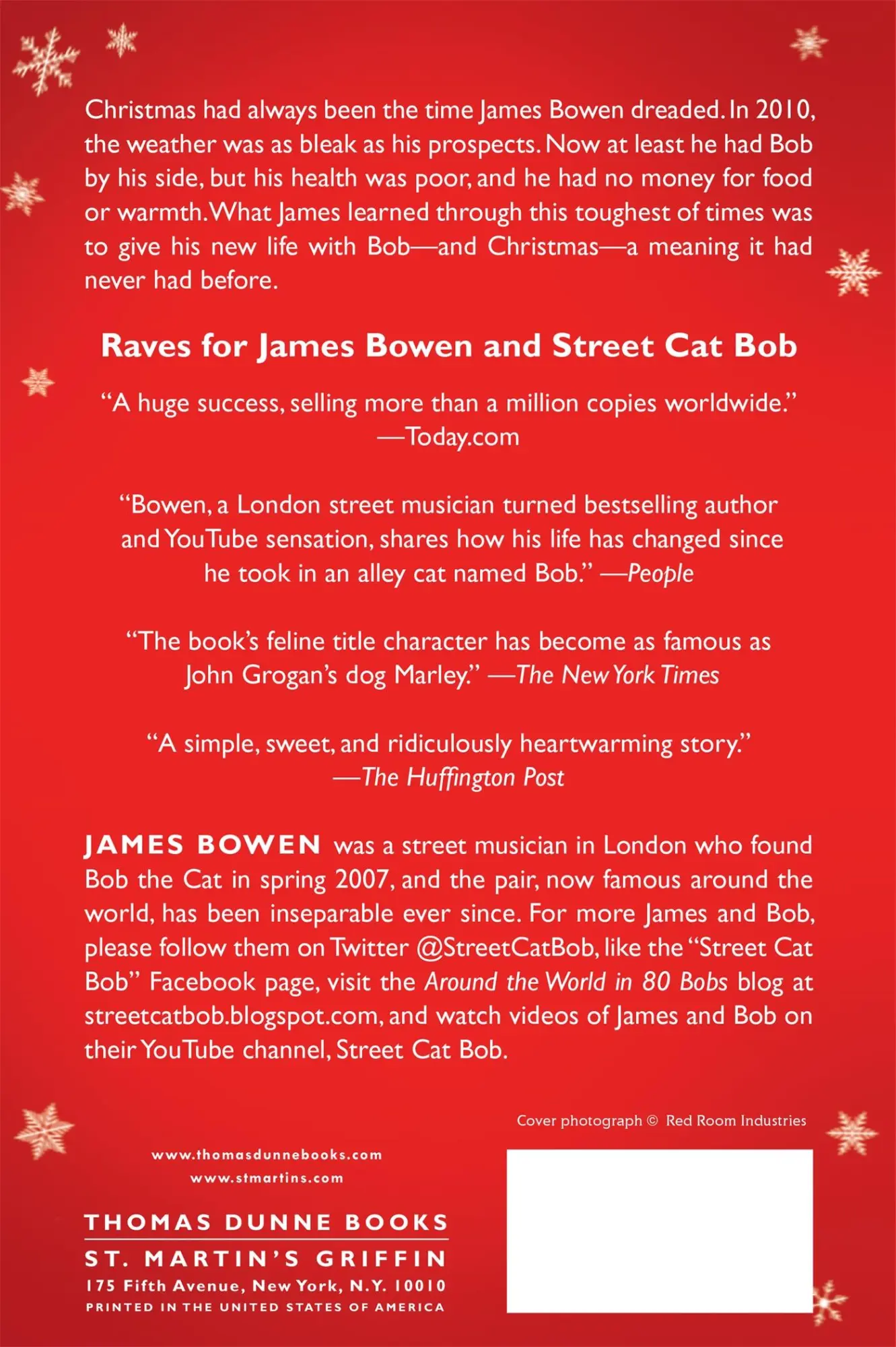 Rückseite: 9781250104960 | Gift from Bob | James Bowen | Taschenbuch | Kartoniert / Broschiert