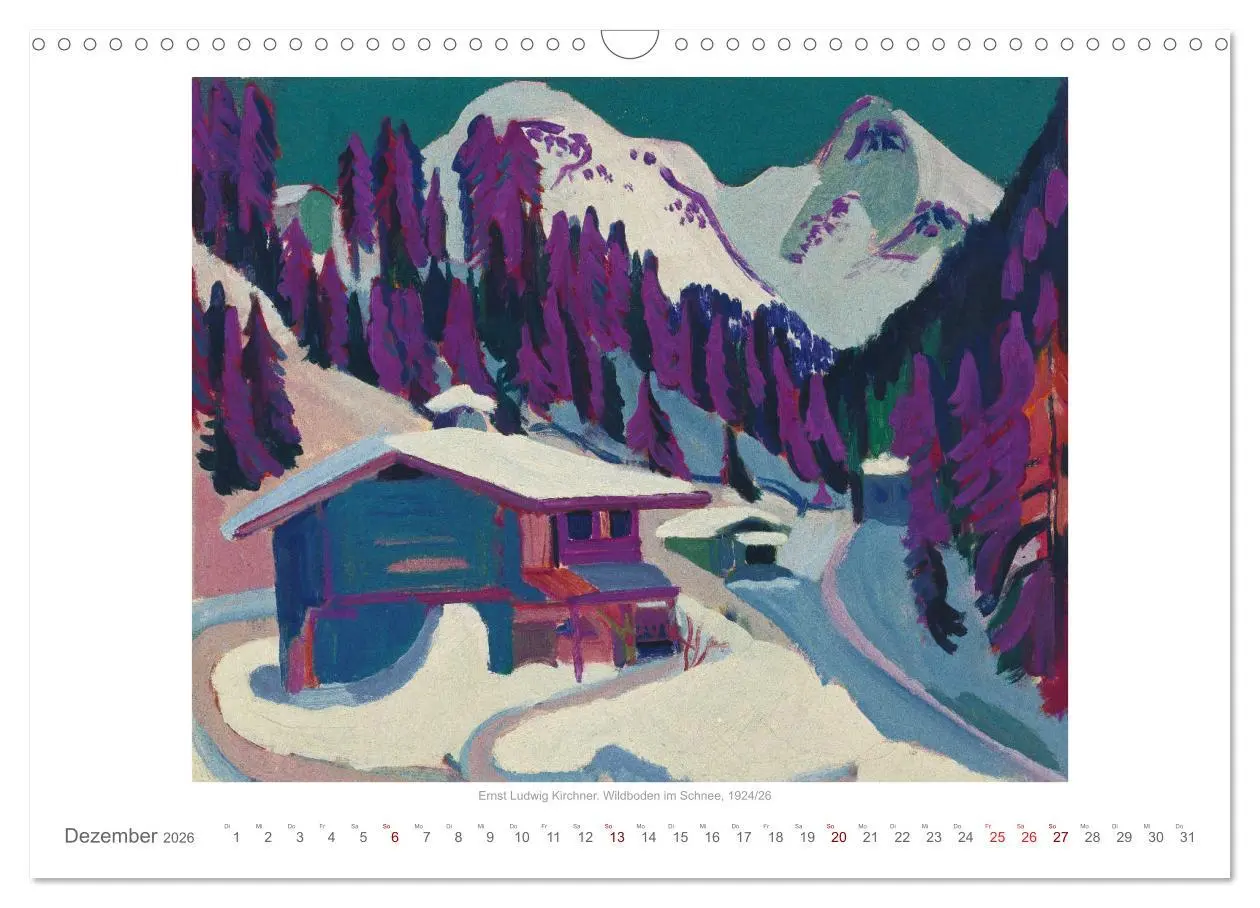 Bild: 9783457844960 | Klassische Moderne 2026 - Mit Kunst durchs Jahr (Wandkalender 2026...