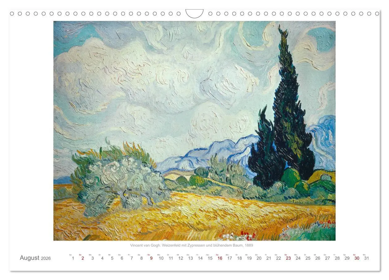 Bild: 9783457844960 | Klassische Moderne 2026 - Mit Kunst durchs Jahr (Wandkalender 2026...