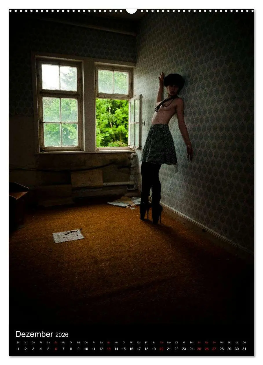 Bild: 9783516484960 | Lost Places (Wandkalender 2026 DIN A2 hoch), CALVENDO Monatskalender