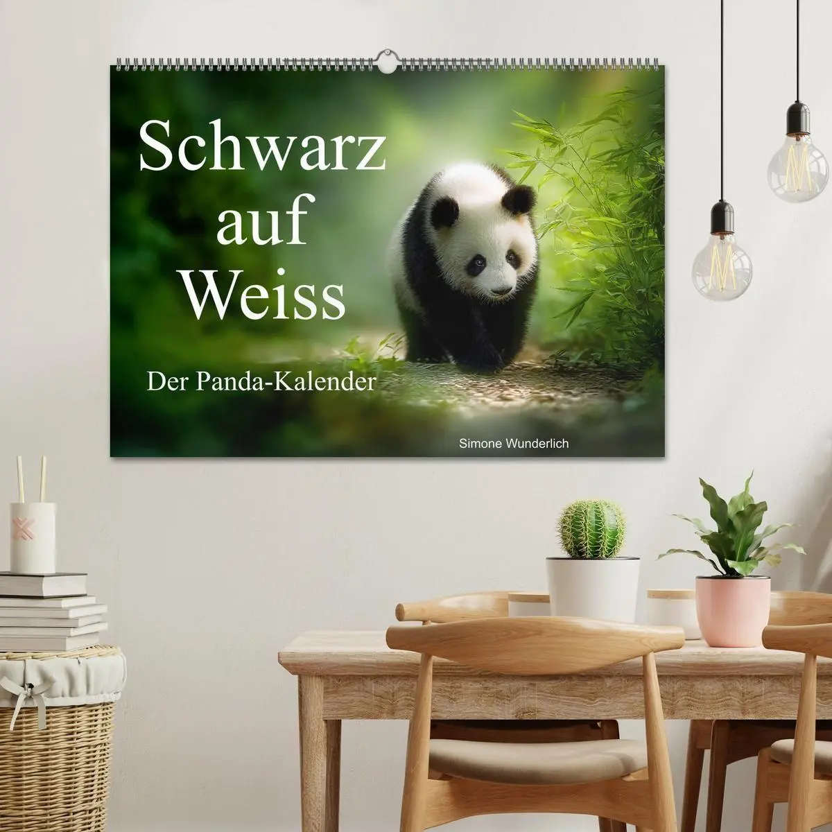 Bild: 9783516934960 | Schwarz auf Weiß - Der Panda-Kalender (Wandkalender 2027 DIN A2...