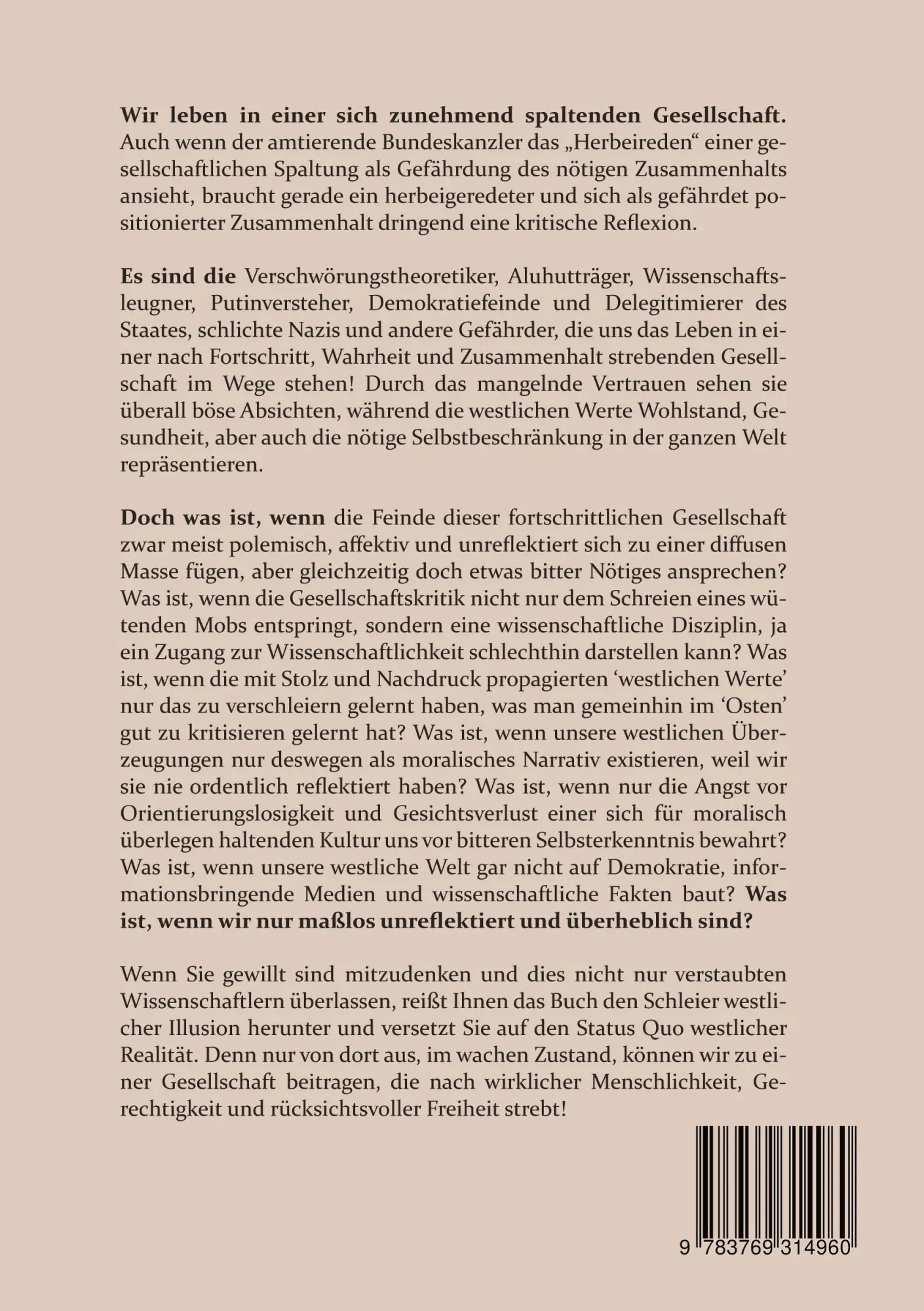Rückseite: 9783769314960 | kritisch denken lernen! | Alexander Kavaliou | Buch | 84 S. | Deutsch