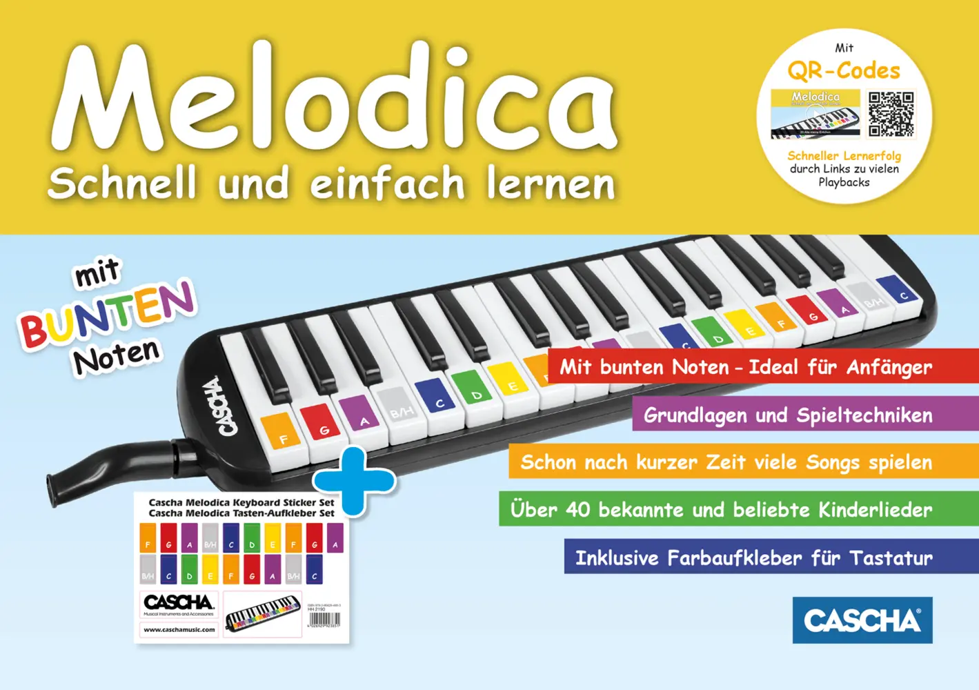 Cover: 9783866264960 | Melodica - schnell und einfach lernen | Cascha | Broschüre | 96 S.
