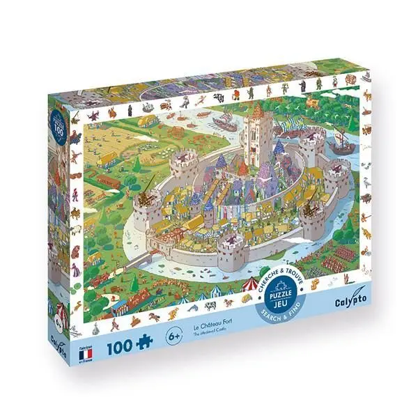 Cover: 3373910075060 | Calypto Schloss Château Fort 100 XL Teile Puzzle | Spiel | 3907506