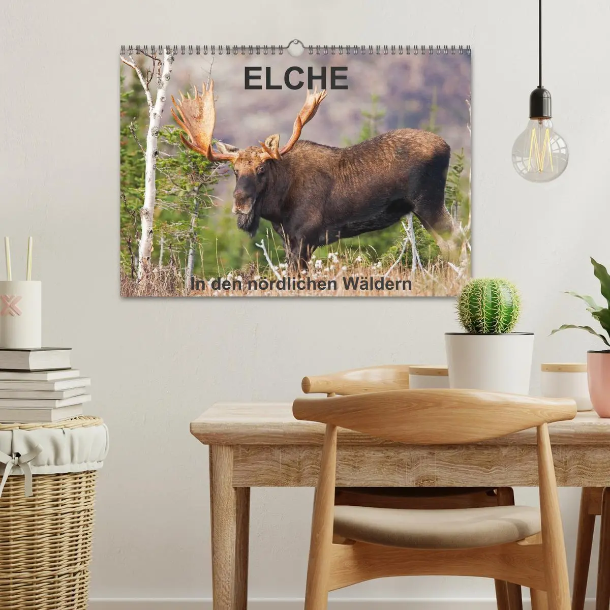 Bild: 9783516065060 | ELCHE In den nördlichen Wäldern (Wandkalender 2026 DIN A3 quer),...