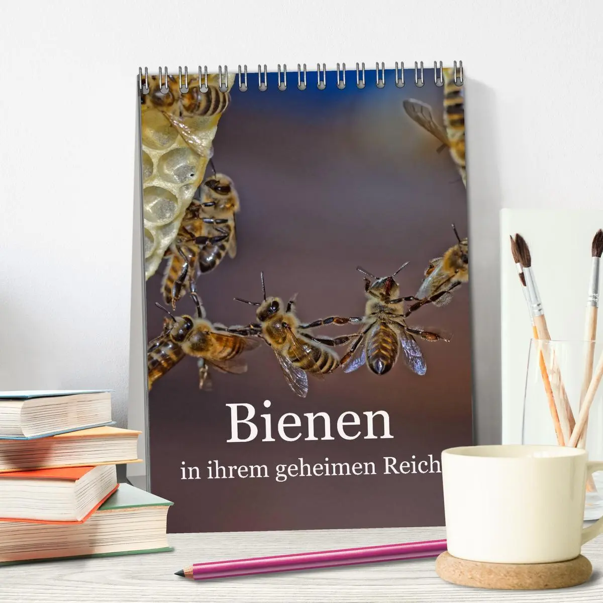 Bild: 9783516445060 | Bienen in ihrem geheimen Reich (Tischkalender 2026 DIN A5 hoch),...
