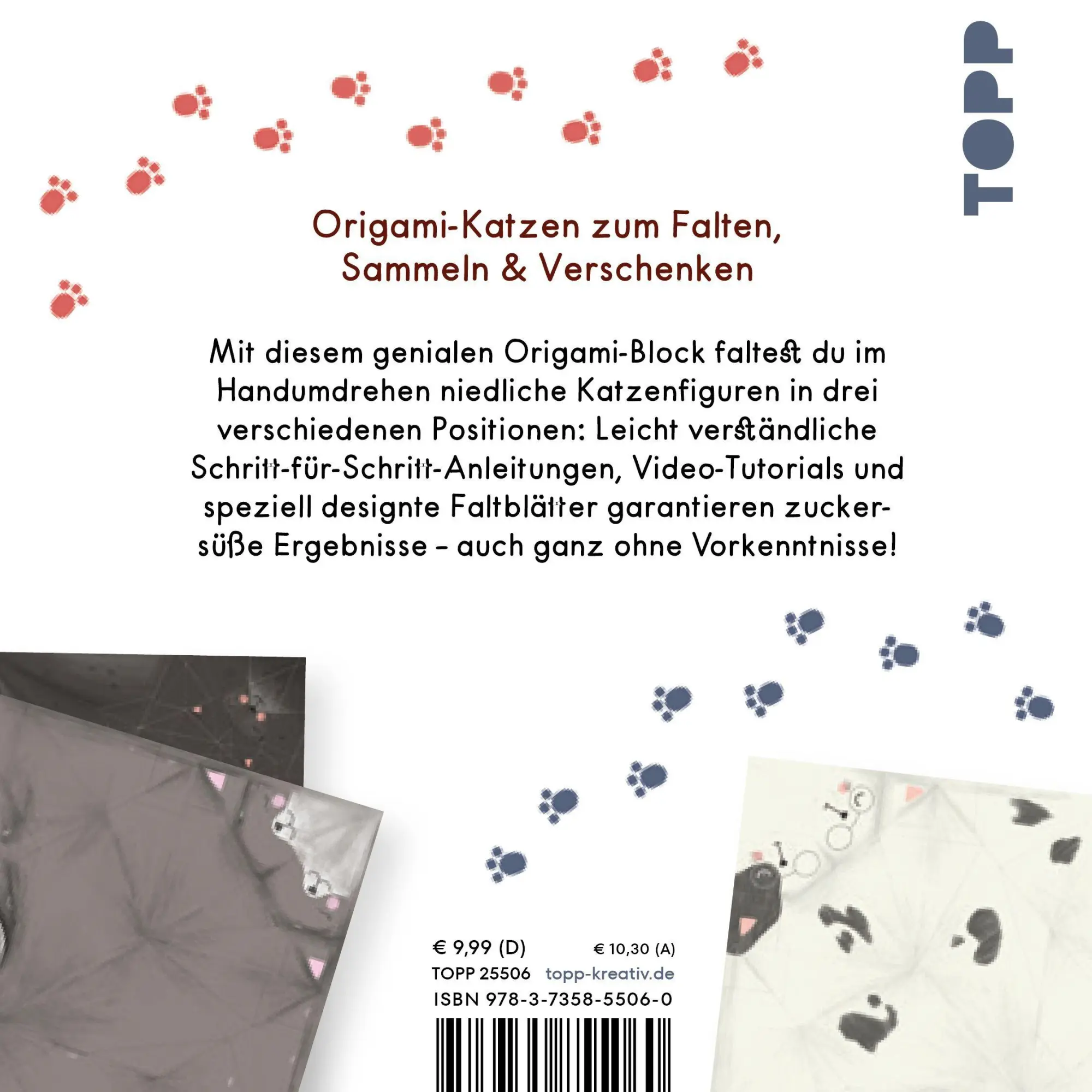 Bild: 9783735855060 | OrigaMIAU. Niedliche Papiertiger zum Falten. Origamiblock mit...