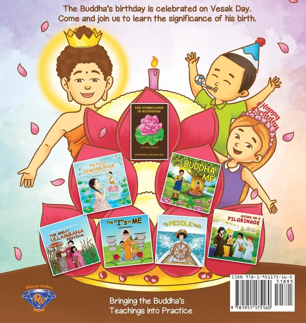 Rückseite: 9781951175160 | Happy Birthday, Buddha! | Christine H. Huynh M. D. | Buch | Englisch