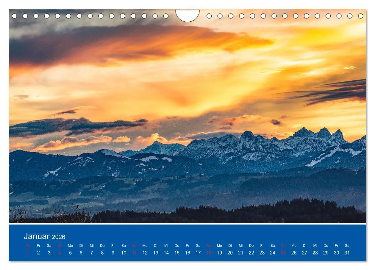 Bild: 9783457275160 | Wo das Allgäu am schönsten ist (Wandkalender 2026 DIN A4 quer),...
