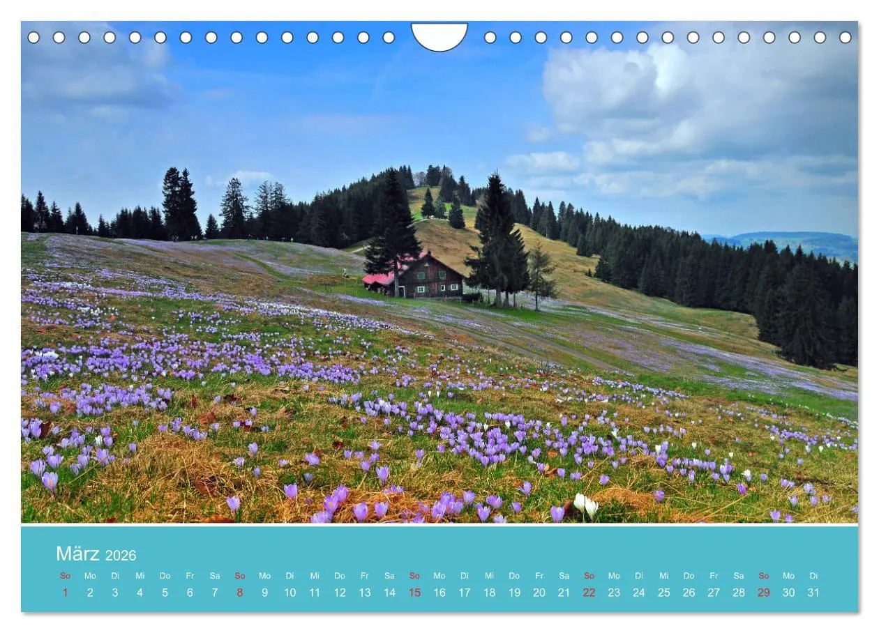 Bild: 9783457275160 | Wo das Allgäu am schönsten ist (Wandkalender 2026 DIN A4 quer),...