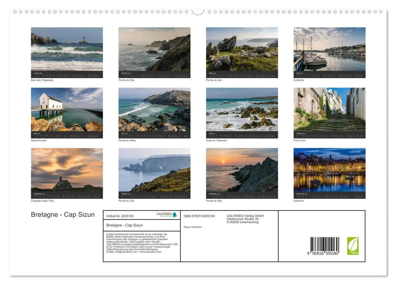 Bild: 9783516055160 | Bretagne - Cap Sizun (hochwertiger Premium Wandkalender 2026 DIN A2...