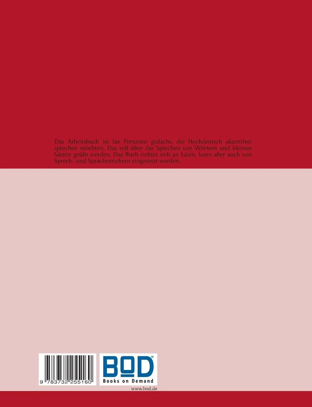 Rückseite: 9783732255160 | Hochdeutsch akzentfrei Sprechen | Arnold Grunwald | Taschenbuch | 2013