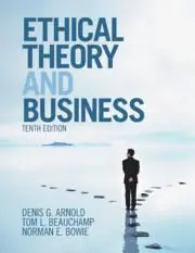 Cover: 9781108435260 | Ethical Theory and Business | Denis G. Arnold (u. a.) | Taschenbuch