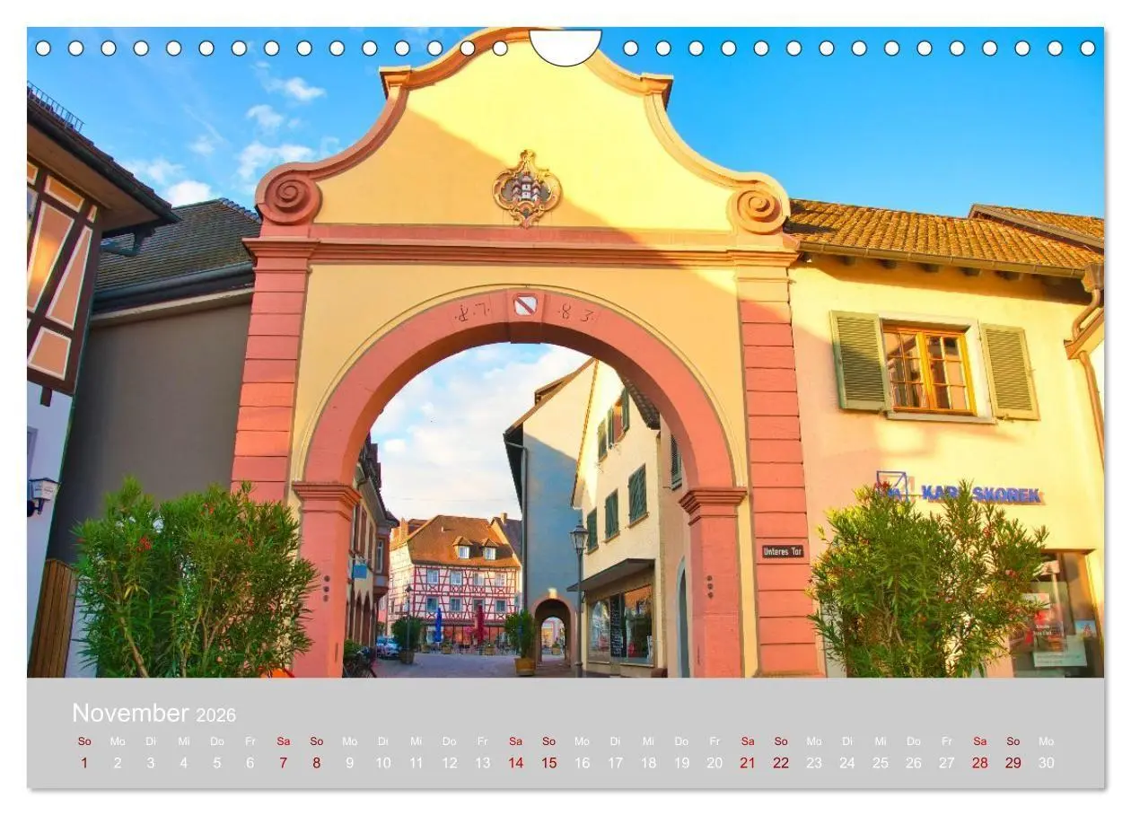 Bild: 9783457335260 | Ettenheim - Perle der Ortenau (Wandkalender 2026 DIN A4 quer),...